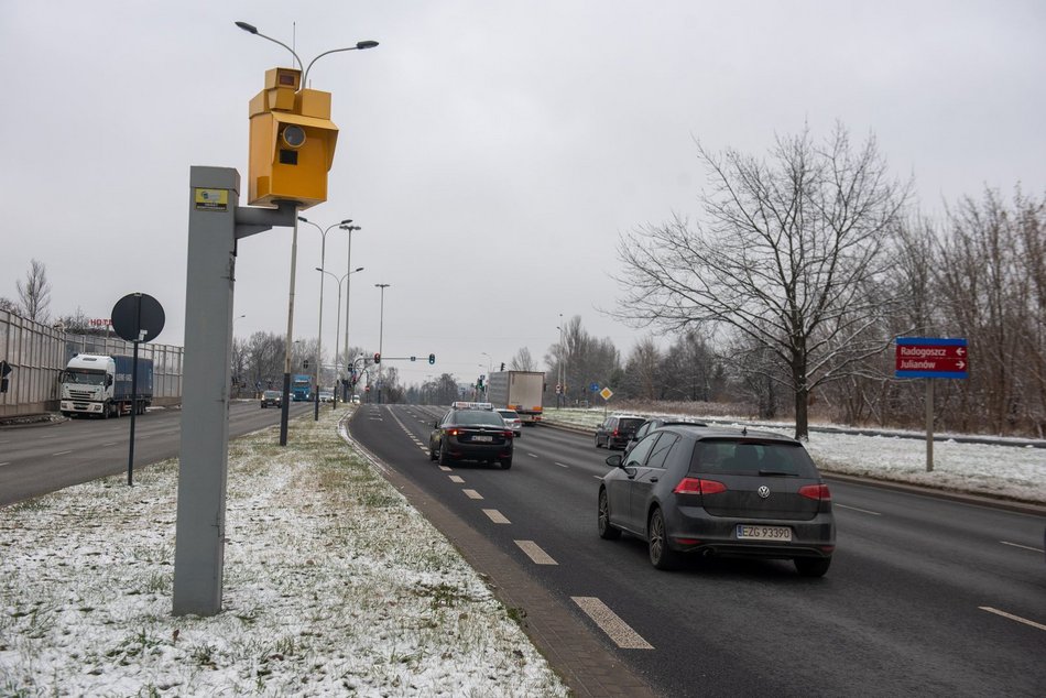 Łódź. Jeden fotoradar w Łodzi mniej! Sprawa trafiła na policję!