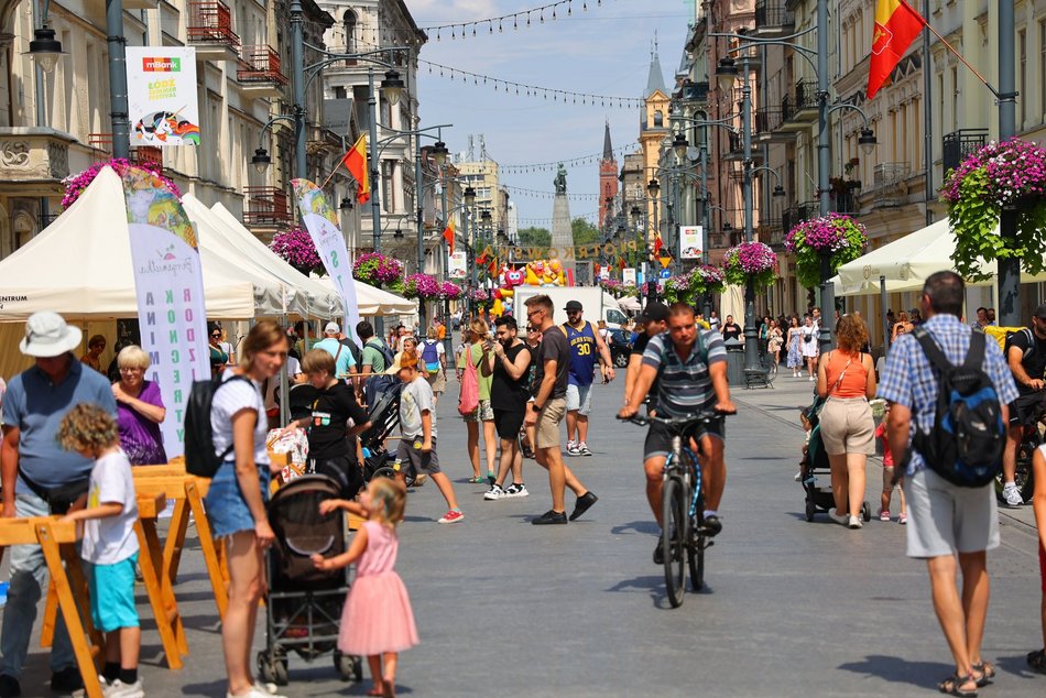 601. Urodziny Łodzi na ul. Piotrkowskiej