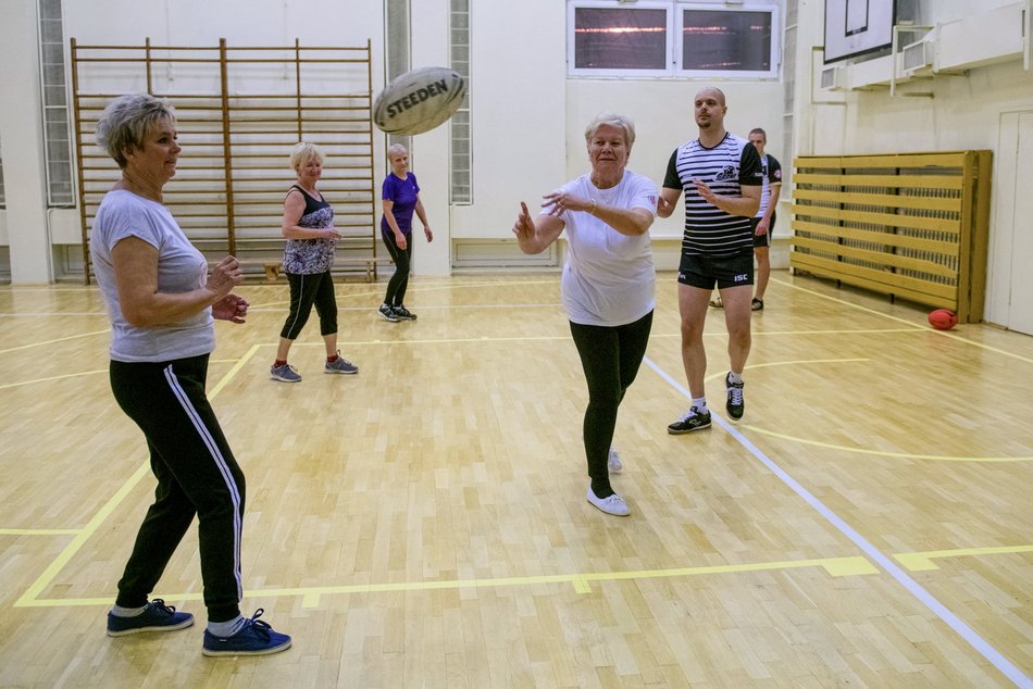 Chodzone rugby dla seniorów