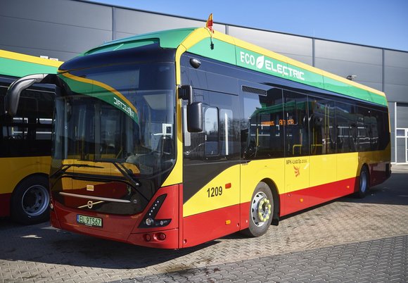 Elektryczny autobus MPK Łódź