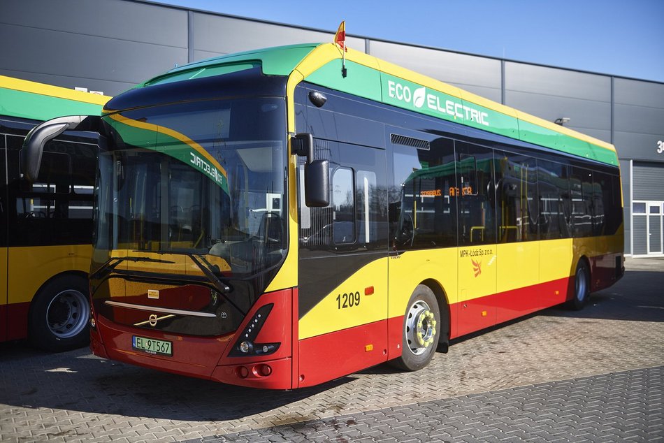 Elektryczny autobus MPK Łódź