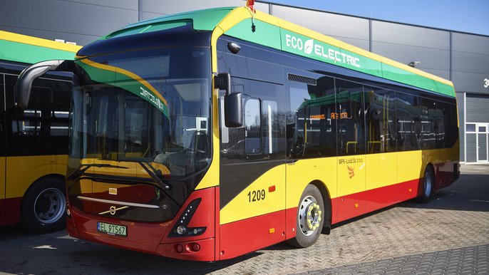 Elektryczny autobus MPK Łódź