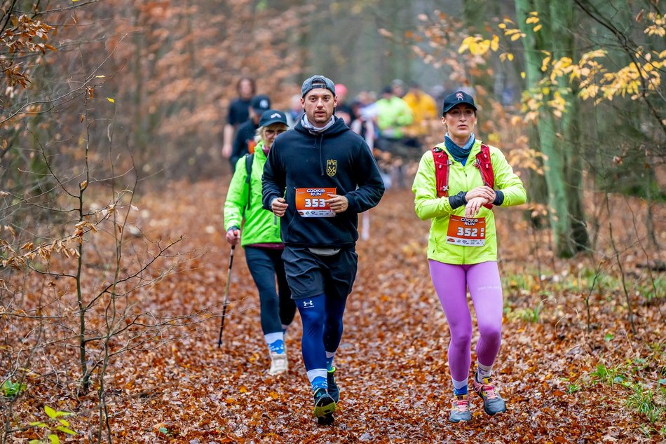 Cookie Run w Lesie Łagiewnickim w Łodzi