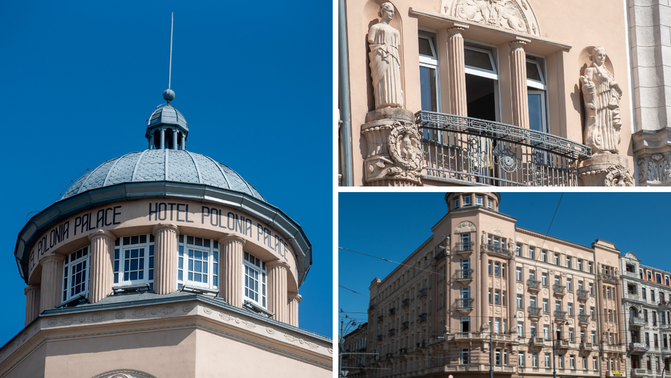 Łódź. Zwierzęta na zabytkach w Łodzi. Gdzie znaleźć lwa, wiewiórkę, orła, nietoperza i inne?