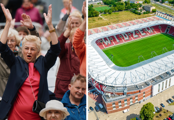 Łódź. Senioralia na stadionie Widzewa Łódź. Spotkanie z Jolantą Kwaśniewską, potańcówka i więcej