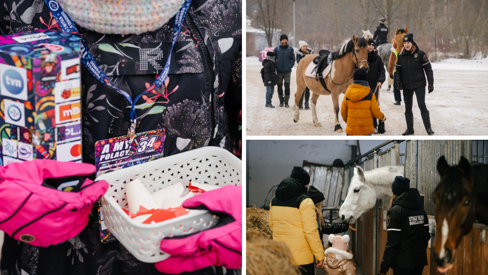 Łódź. Straż Miejska świętuje WOŚP 2026 w Łodzi! Jazda konna, gry i zabawy przy Wycieczkowej