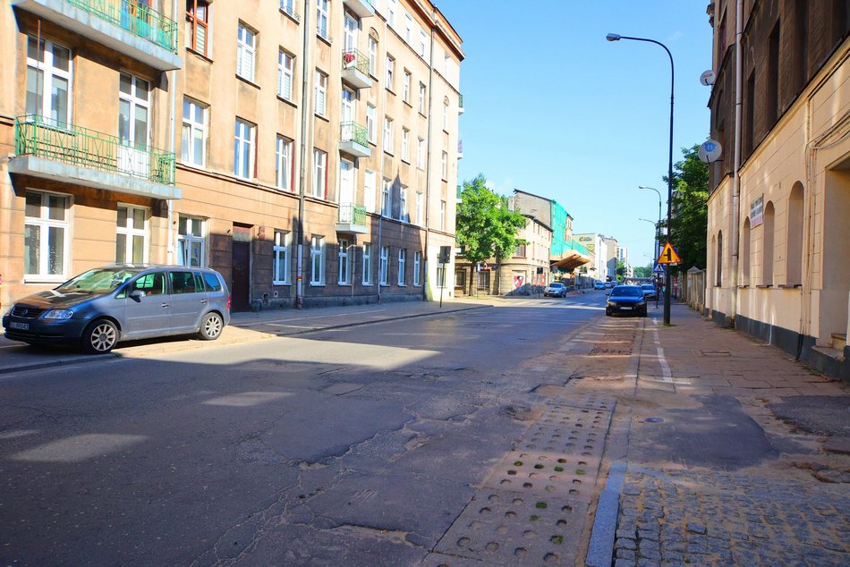 Łódź. Ulica Wysoka