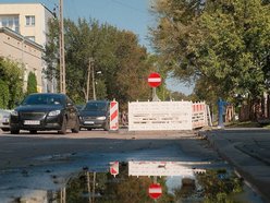 Łódź. Remont Marysińskiej