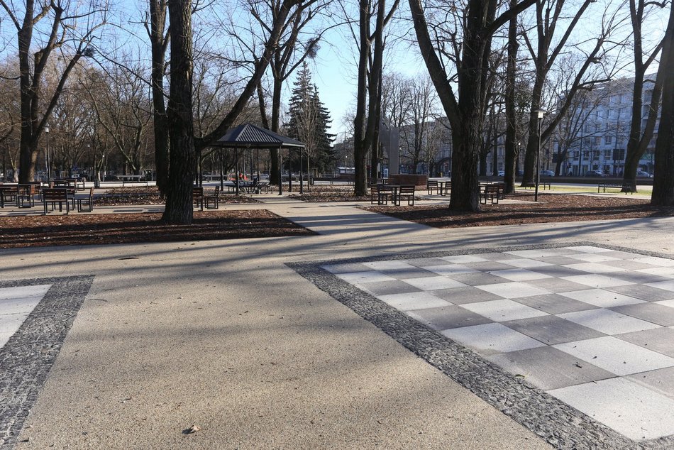 Park Staromiejski po remoncie