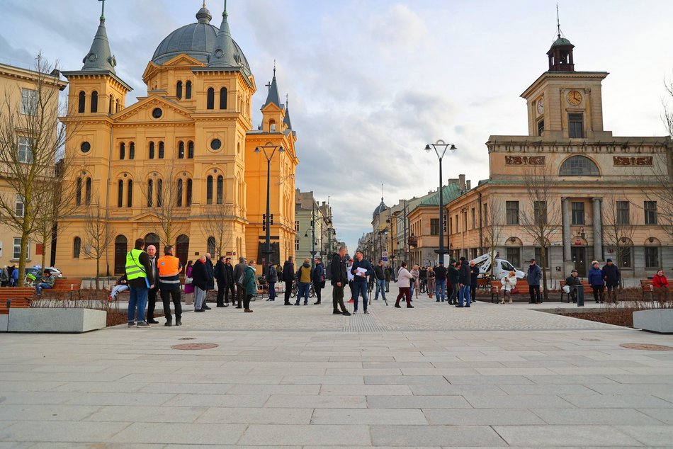 Społeczny odbiór placu Wolności