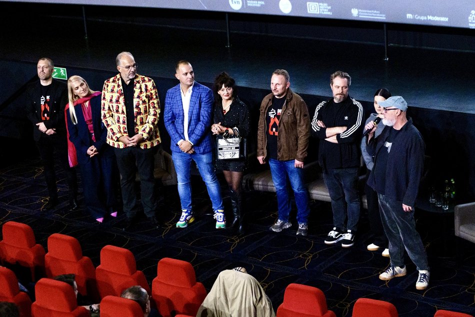 Łódź. Przedremierowy pokaz filmu Wojciecha Smarzowskiego w Łodzi. Pełna sala i znani goście