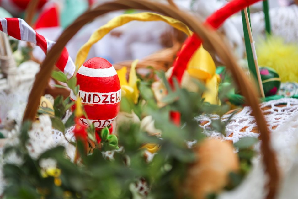 Łódź. Święcenie pokarmów w Sercu Łodzi. To już tradycja kibiców Widzewa Łódź