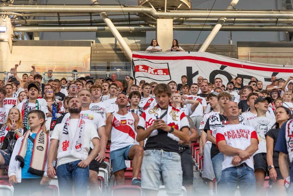 Łódź. Kibice na meczu ŁKS Łódź ze Stalą Mielec. Byłeś? Odszukaj się w naszej galerii
