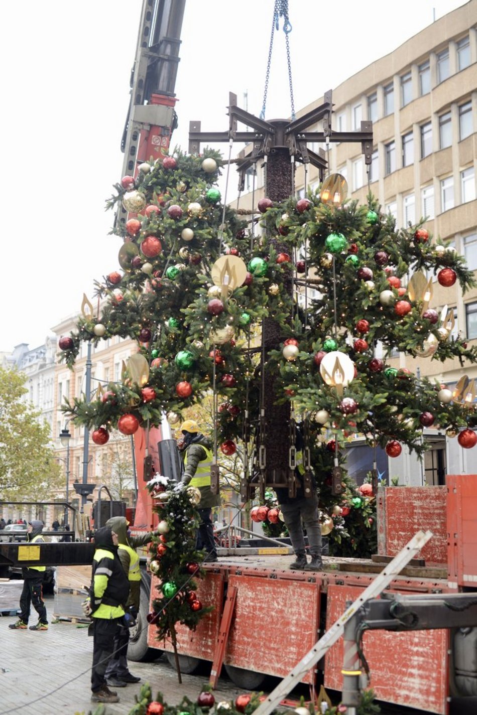 Choinka w pasażu Schillera