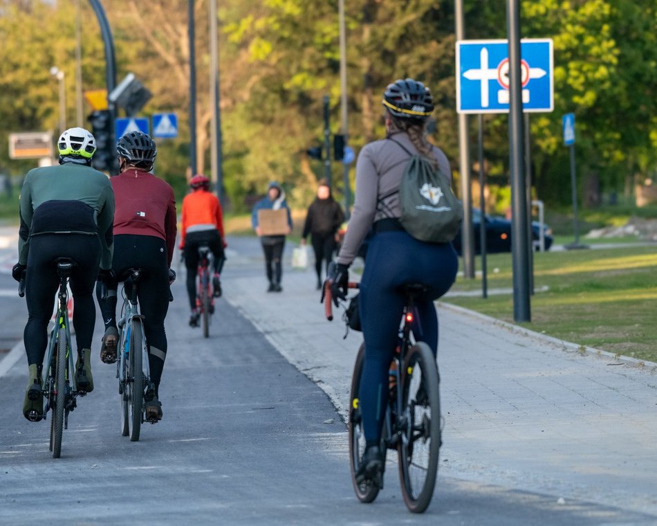 Nową drogą rowerową po Wojska Polskiego