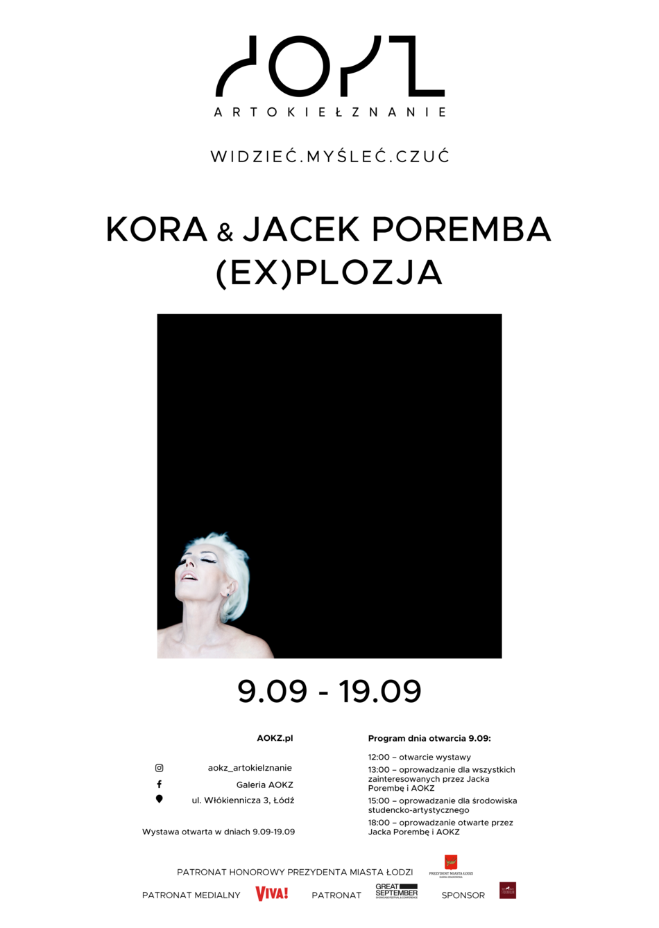 Wystawa zdjęć Kory autorstwa Jacka Poremby w Łodzi