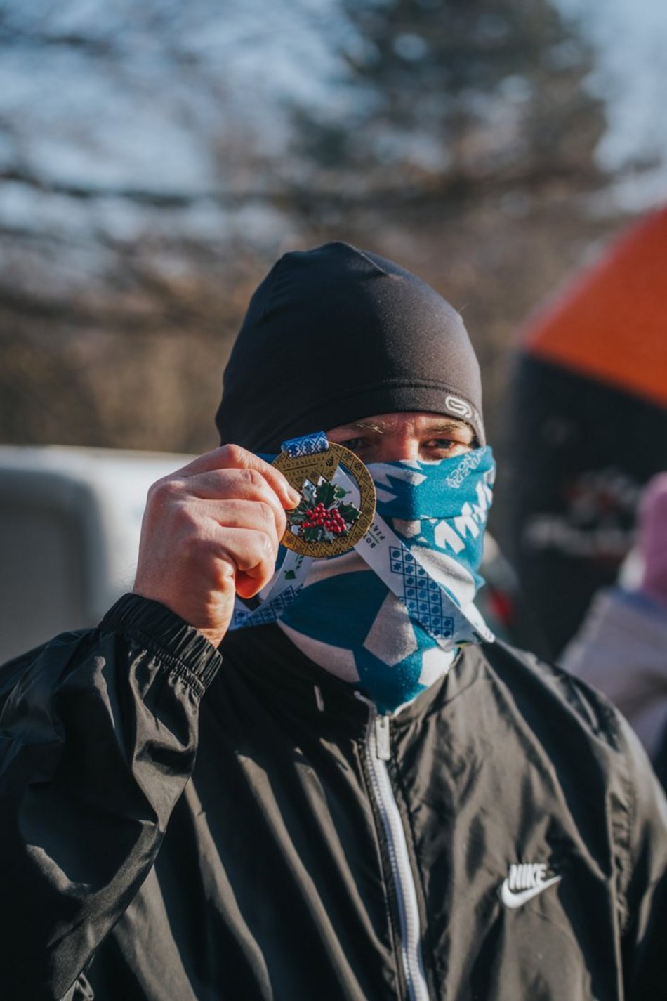 Botaniczna Piątka w Ogrodzie Botanicznym w Łodzi. Galeria z mroźnego biegu