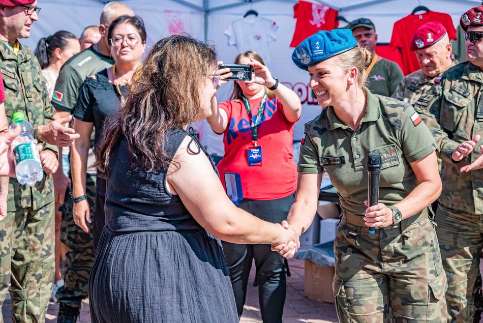 Piknik weterana w Manufakturze