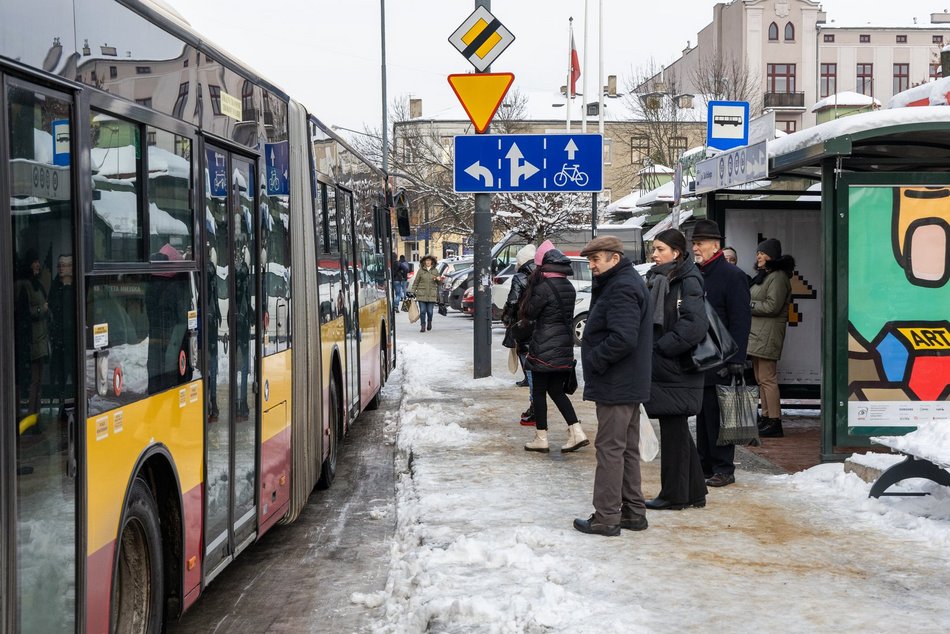 Nowe przystanki MPK Łódź przy placu Barlickiego