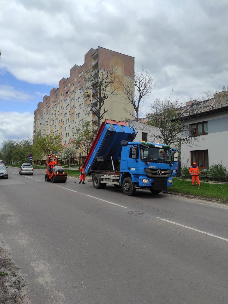 Prace na ul. Tatrzańskiej