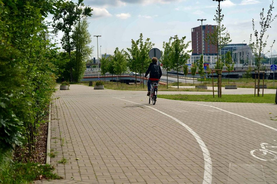 Nowa droga rowerowa przy Atlas Arenie. Lada chwila rozpoczną się prace