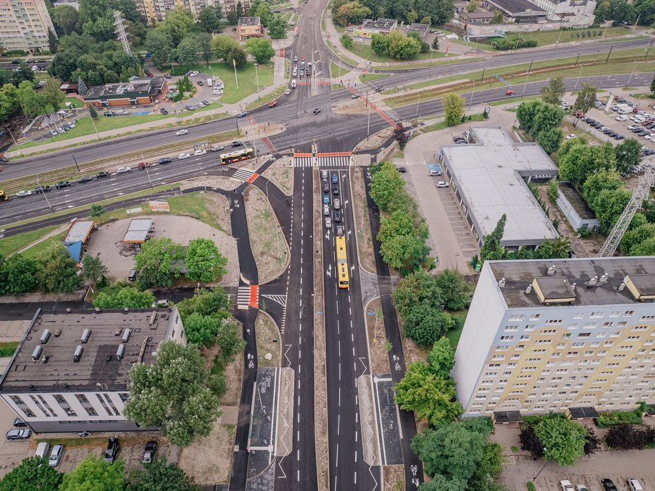 Ulice Lutomierska, Klonowa i Hipoteczna zostały otwarte dla ruchu