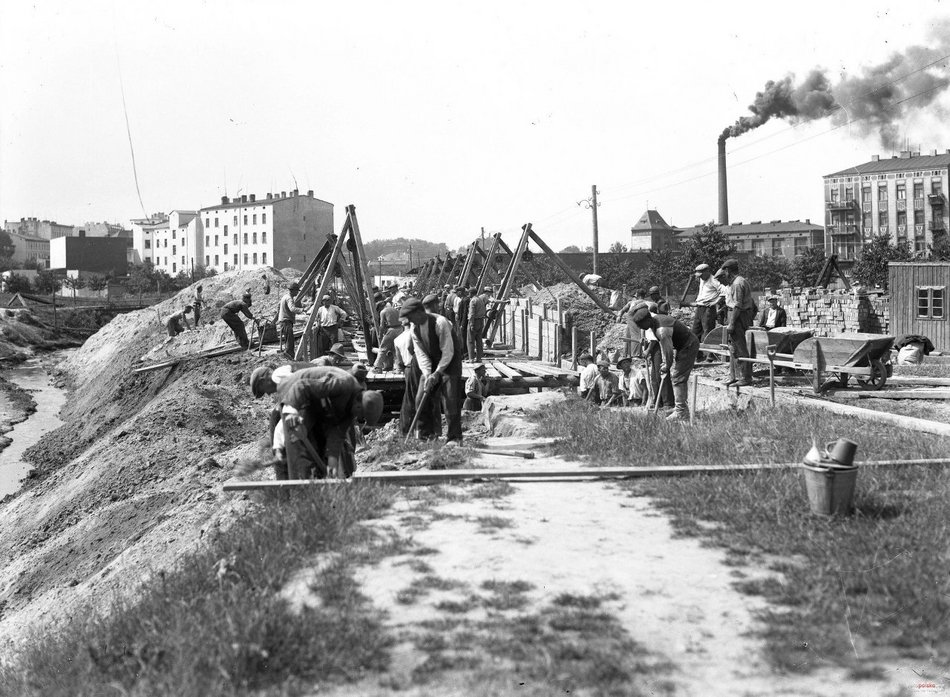 Budowa kanalizacji w Łodzi