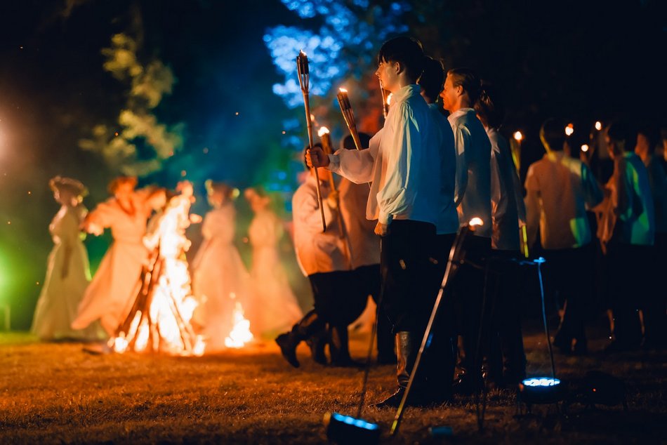 Łódź. Noc Świętojańska w Ogrodzie Botanicznym w Łodzi. Pełno magii, tańca i niezwykłych rytuałów
