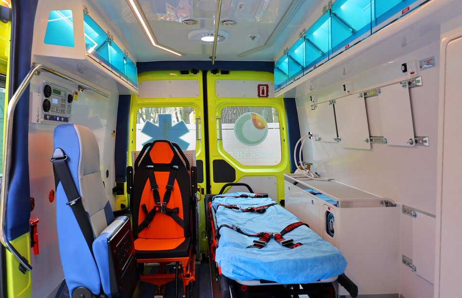 Nowy ambulans - szpital Jonschera Łódź