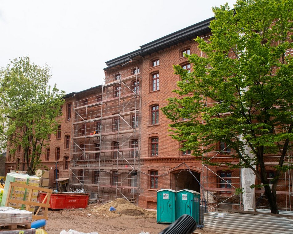 Łódź. Famuła przy Ogrodowej w Łodzi zmienia się na naszych oczach. Zajrzeliśmy na plac budowy!