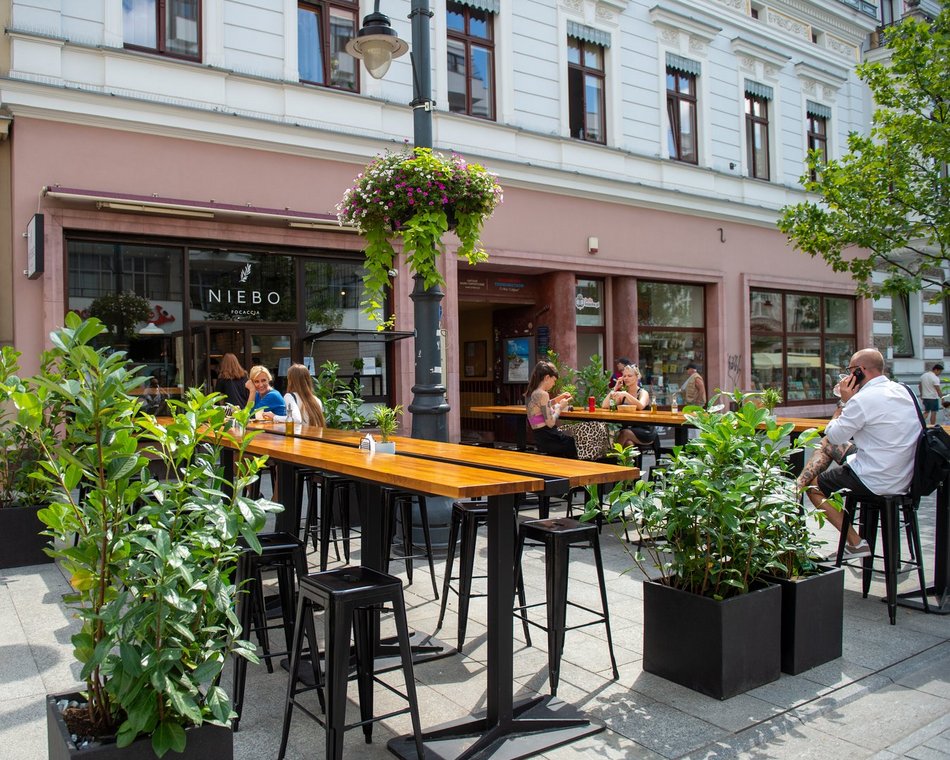 Niebo Foccacia przy Piotrkowskiej