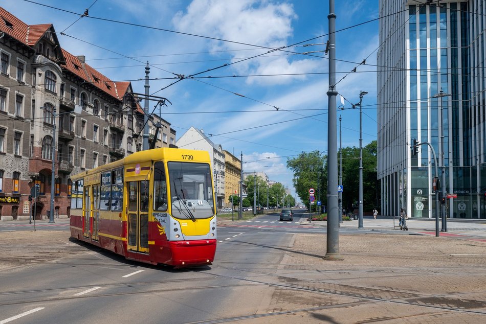 Łódź. Remont torowiska przy Kościuszki i Mickiewicza