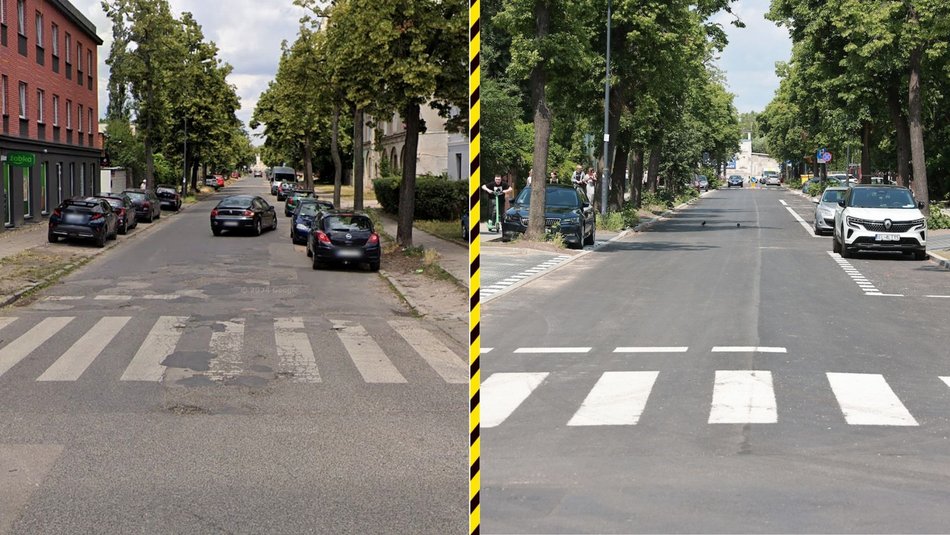 Łódź. Wielkie remonty dróg zmieniły Śródmieście Łodzi. Nowe jezdnie, chodniki i parkingi