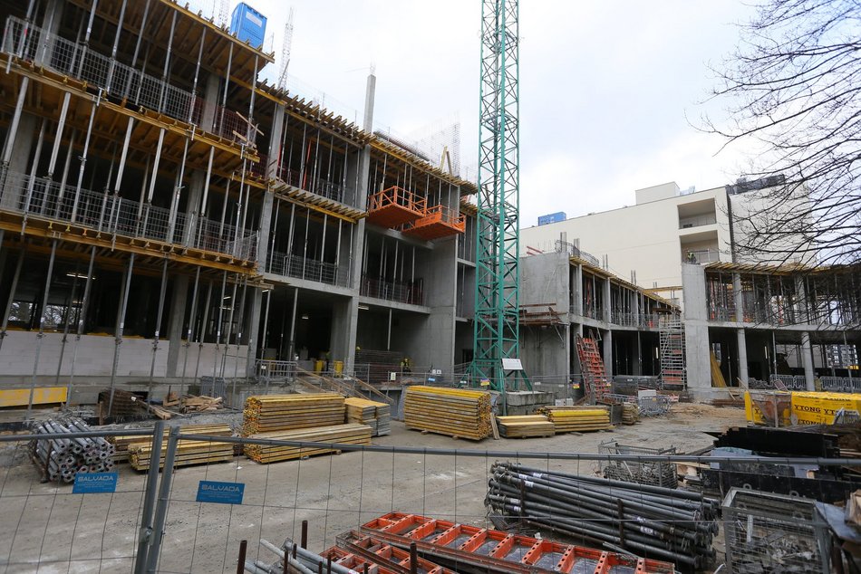 Alchemium Politechniki Łódzkiej. Budowa Wydziału Chemicznego