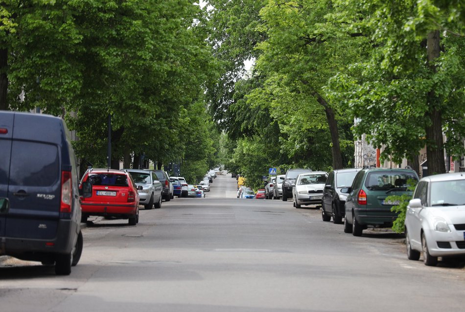 Ulica Lipowa w Łodzi