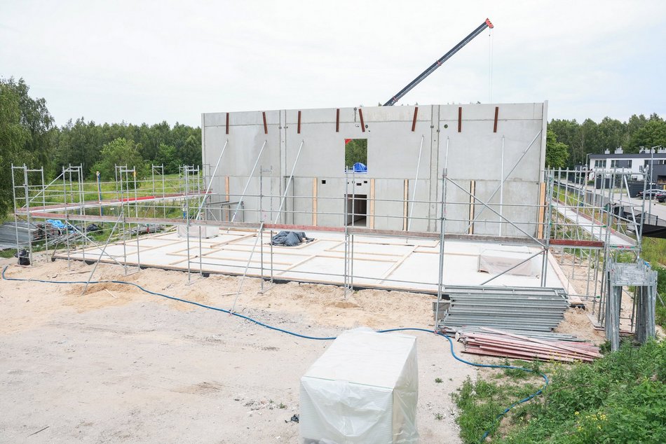 Łódź. Nowe przedszkole na Janowie w Łodzi. Brzozowy Zakątek powstaje w ekspresowym tempie