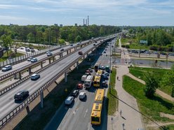 Łódź. Remont estakady na Włókniarzy