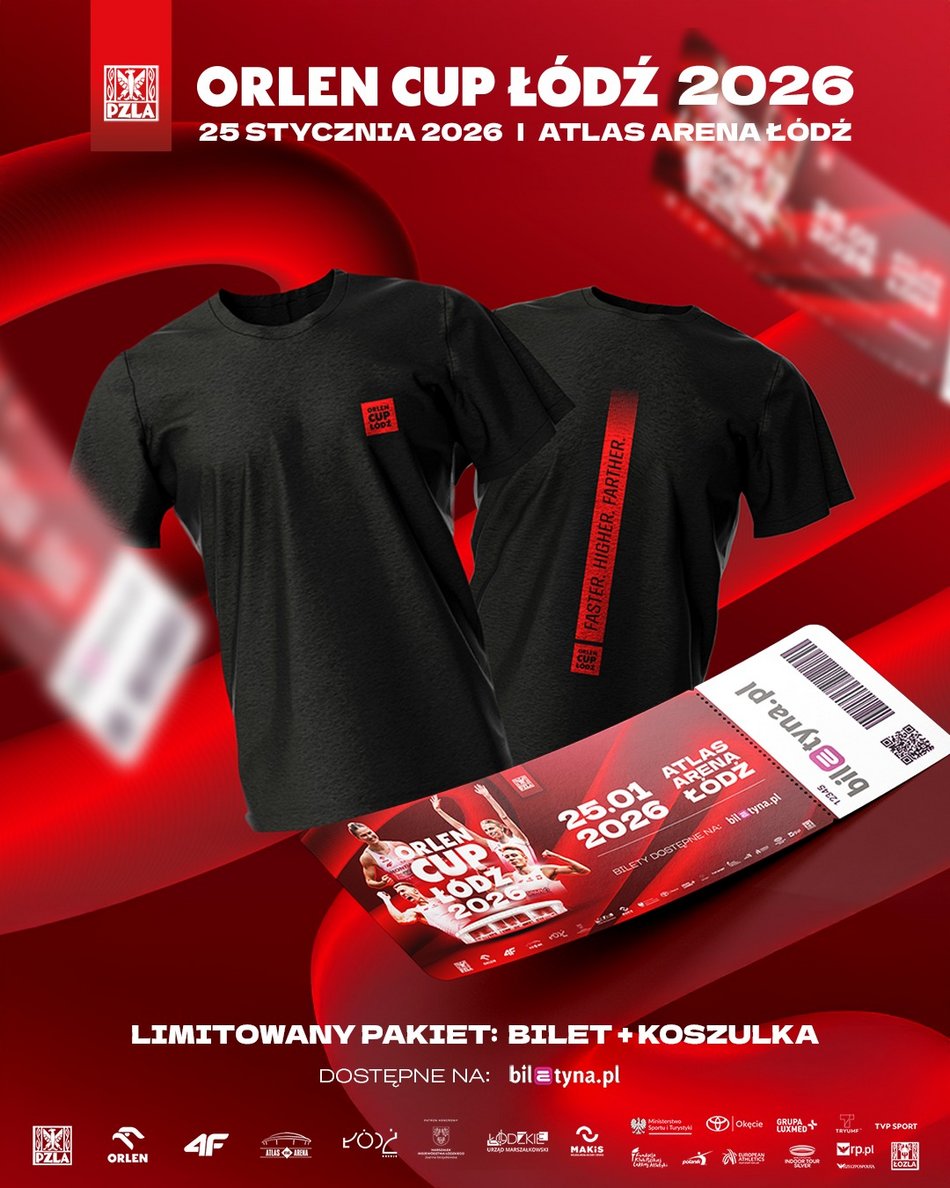 Nowy bilet na Orlen Cup Łódź 2026. Pakiet z koszulką idealną do zbierania autografów