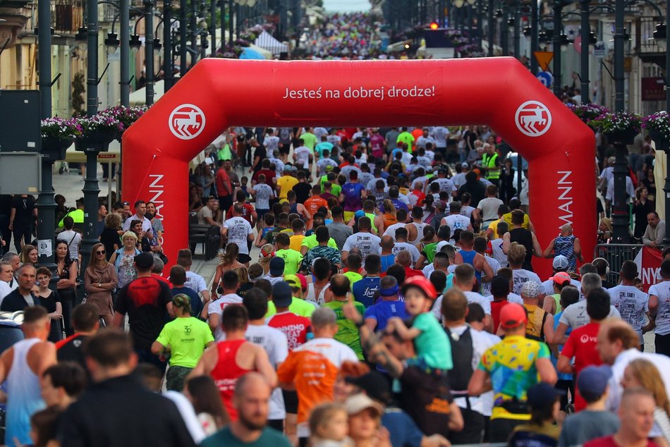 Bieg Ulicą Piotrkowską Rossmann Run 2024