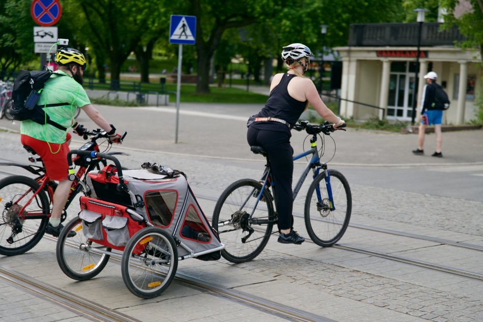 Pierwsza wycieczka rowerowa z Zieloną Łodzią w 2024 r.