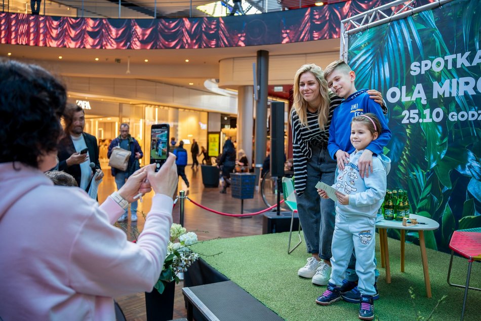 Łódź. Aleksandra Mirosław w Manufakturze. Złota medalistka olimpijska spotkała się z fanami