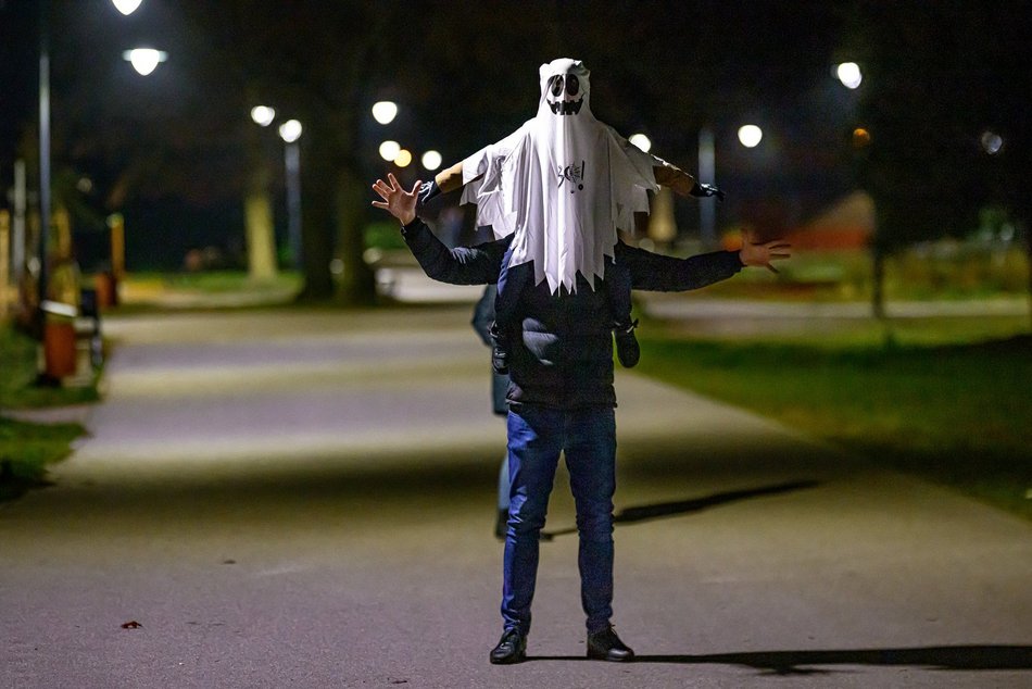 Łódź. Halloween Run w parku na Zdrowiu. Tak bawią się biegacze z Łodzi!