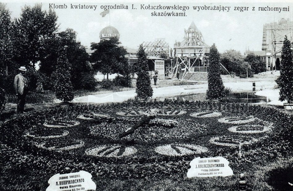Łódź. Park Staszica na starych fotografiach