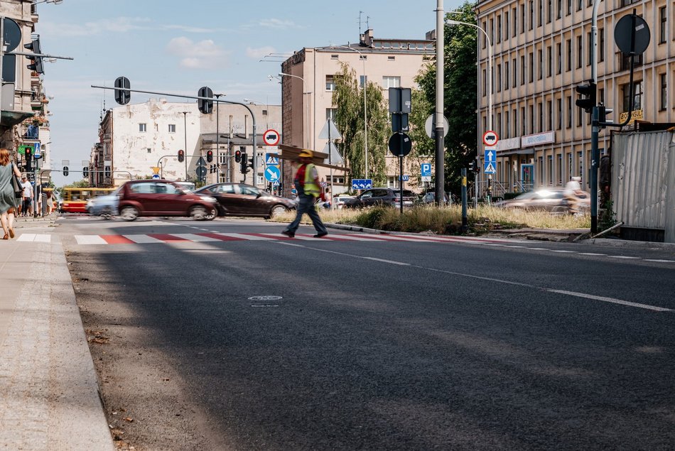 Ulica Struga w Łodzi po remoncie