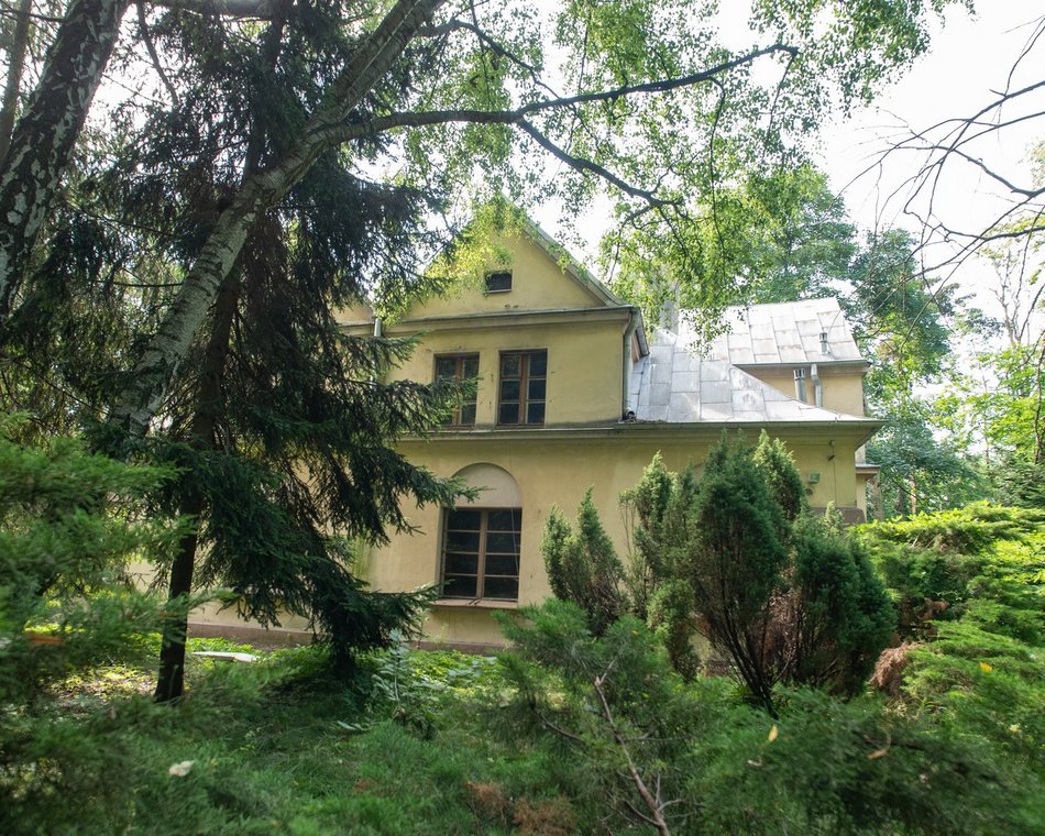 Willa w parku Poniatowskiego