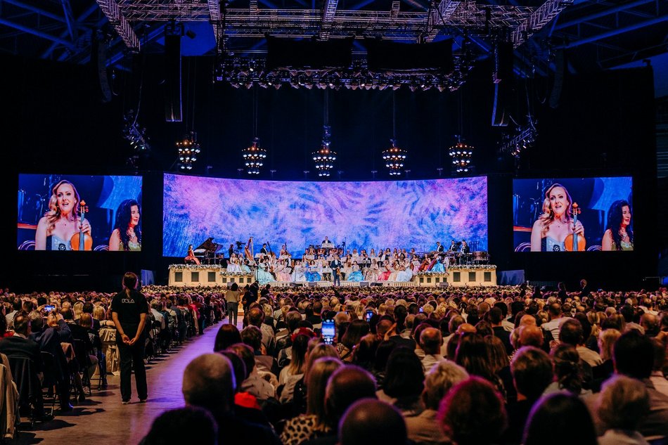 Łódź. Andre Rieu w Atlas Arenie. Holenderski skrzypek oczarował publiczność