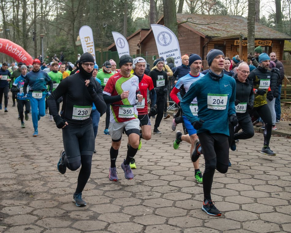 Łódź. Bieg Sylwestrowy w Arturówku