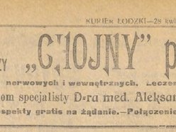 Łódź. Chojny w Łodzi leczniczym kurortem. Wiesz, że dawniej działał tam zakład hydropatii?