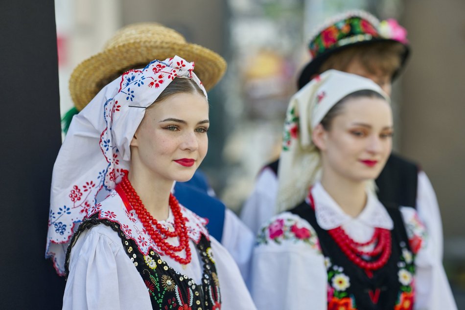 Łódź. Zespół folklorystyczny