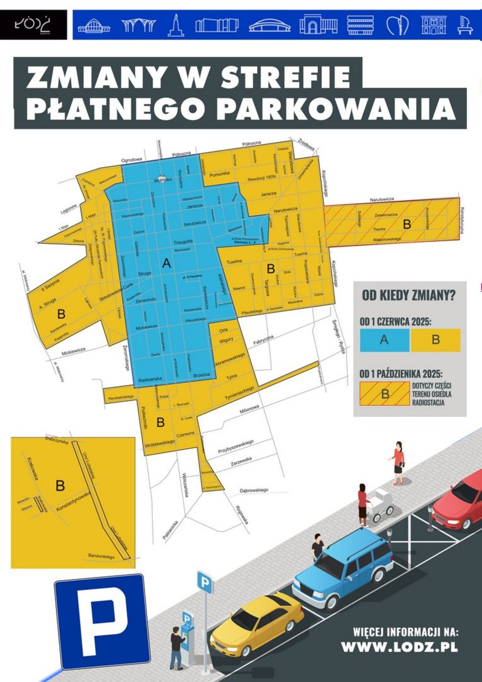 Strefa Płatnego Parkowania w Łodzi